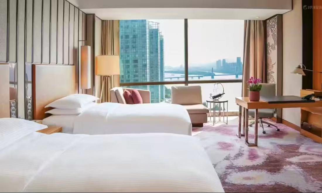 湘江江景豪华双床房